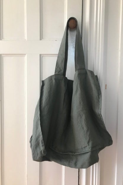 Stor linneväska/Tote bag - notPERFECTLINEN - Bild 5